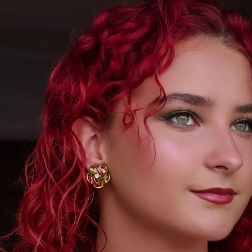 Verdant Harmony- Earrings