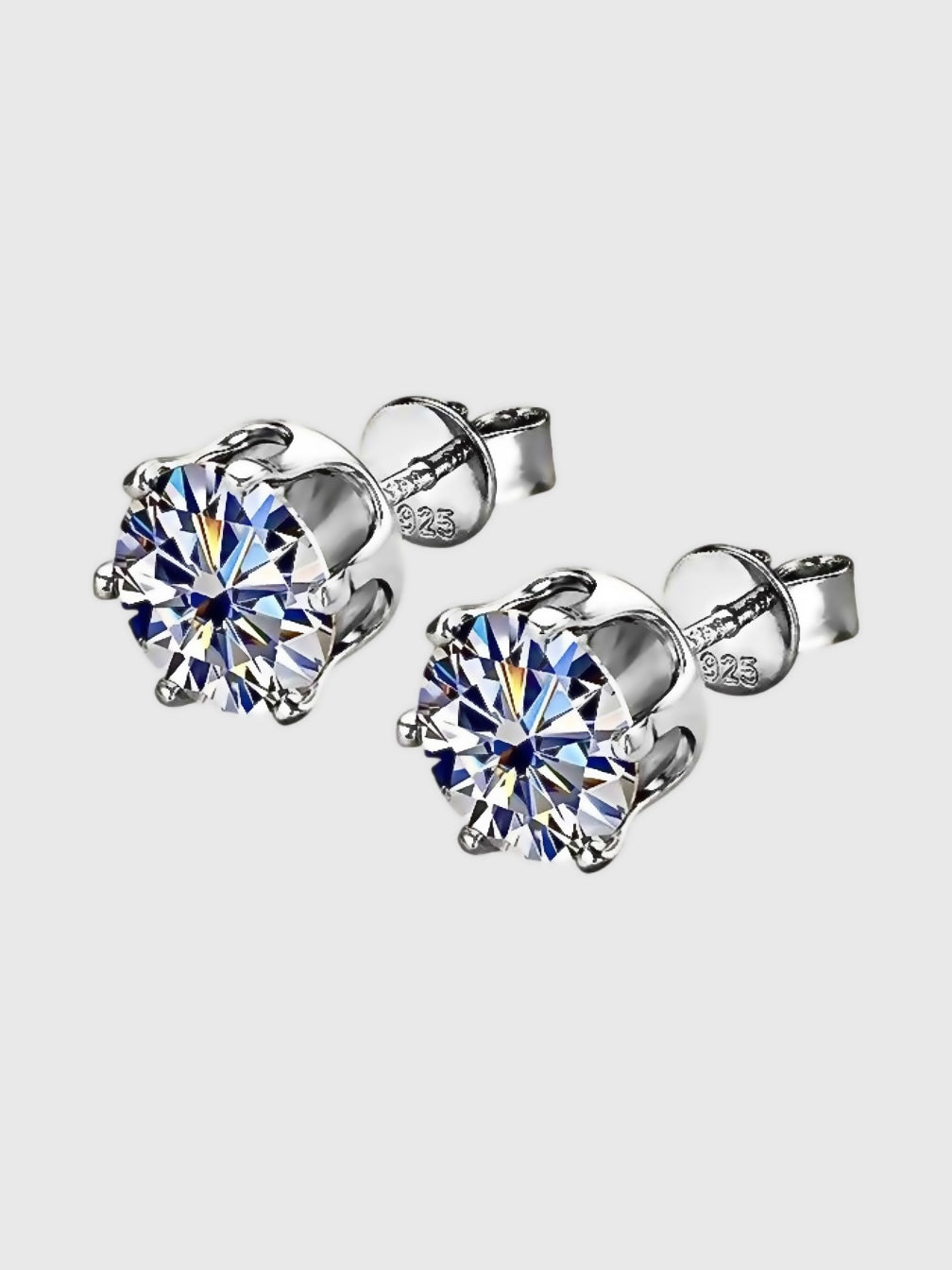 Moissanite Stud Earrings