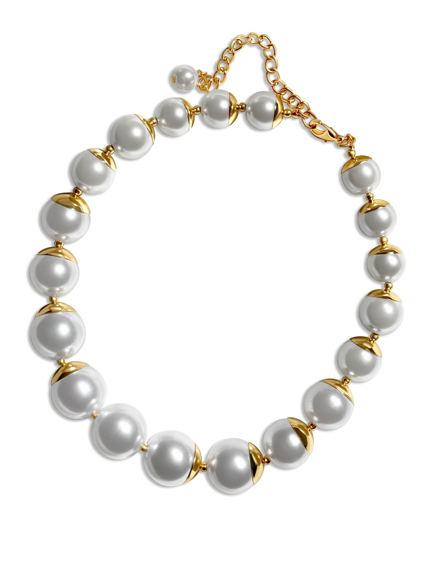 GIGI Large Pearl - Necklace